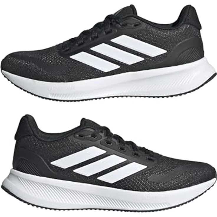 Adidas Runfalcon 5 Jr, Laufschuh für Kinder in Schwarz, Größe 39 1/3 – Bild 6