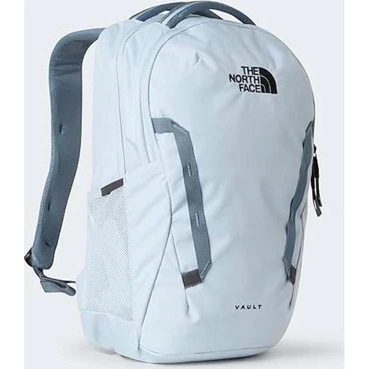 The North Face Unisex Vault 27L Rucksack, vielseitiger Wanderrucksack in Frost Grey/Granite Grey, robustes Material, verstellbarer Trageriemen – Bild 1