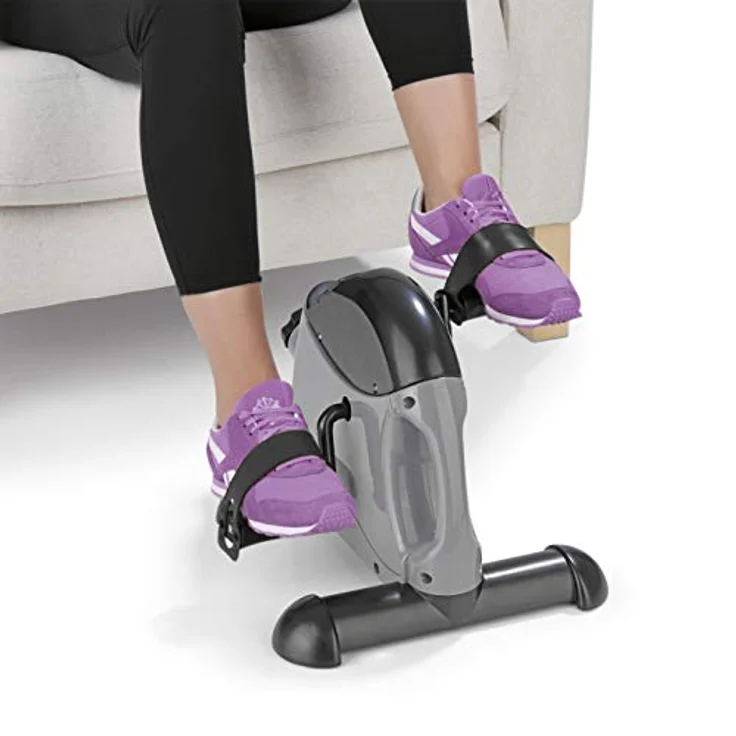 VITALmaxx Mini-Trainer für Arme und Beine | Mit Widerstandsregulierung für das optimale Trainingsergebnis | Integriertes Display zur Zeit- & Kalorienanzeige | Ideal um den Kreislauf anzuregen - Preisvergleich – Bild 2