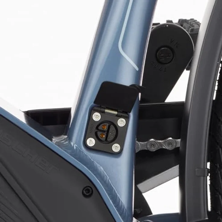 Fischer E-Bike Trekking VIATOR 6.8i Ultimate, Elektrofahrrad für Damen und Herren, 90 Nm Mittelmotor, 711 Wh Akku, 9-Gang SHIMANO Schaltung, hydraulische Scheibenbremse, 90 Lux LED-Beleuchtung, RH 55 – Bild 3
