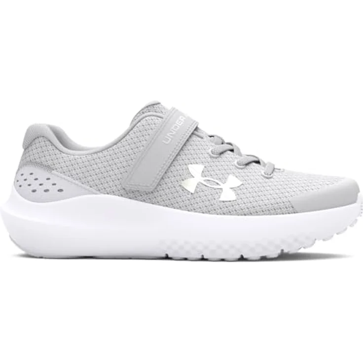 Under Armour Ua GPS Surge 4 AC, Laufschuhe aus atmungsaktivem Netzstoff, halo gray, Größe: 1.5B – Bild 5