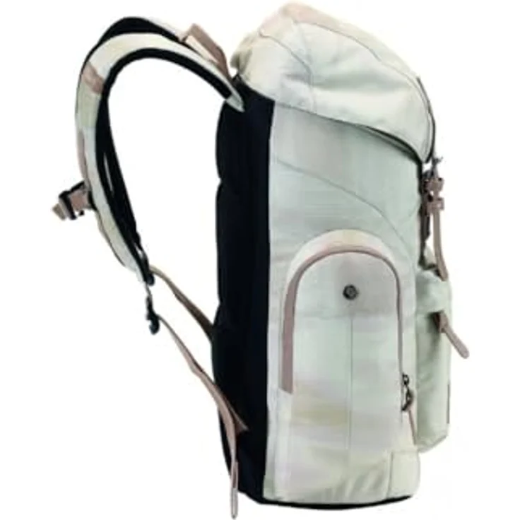 Nitro Daypacker Alltagsrucksack im Retro Look mit Gepolstertem Laptopfach, Schulrucksack, Wanderrucksack oder Streetpack, 32 L, Dune – Bild 3