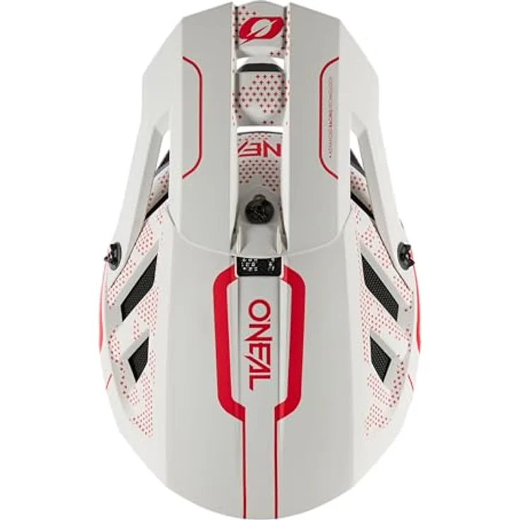 O'Neal Helm BLADE STRIKE, Mountainbike-Helm schwarz/rot mit optimaler Belüftung und Fidlock Magnetverschluss, Größe L (59/60 cm) – Bild 7