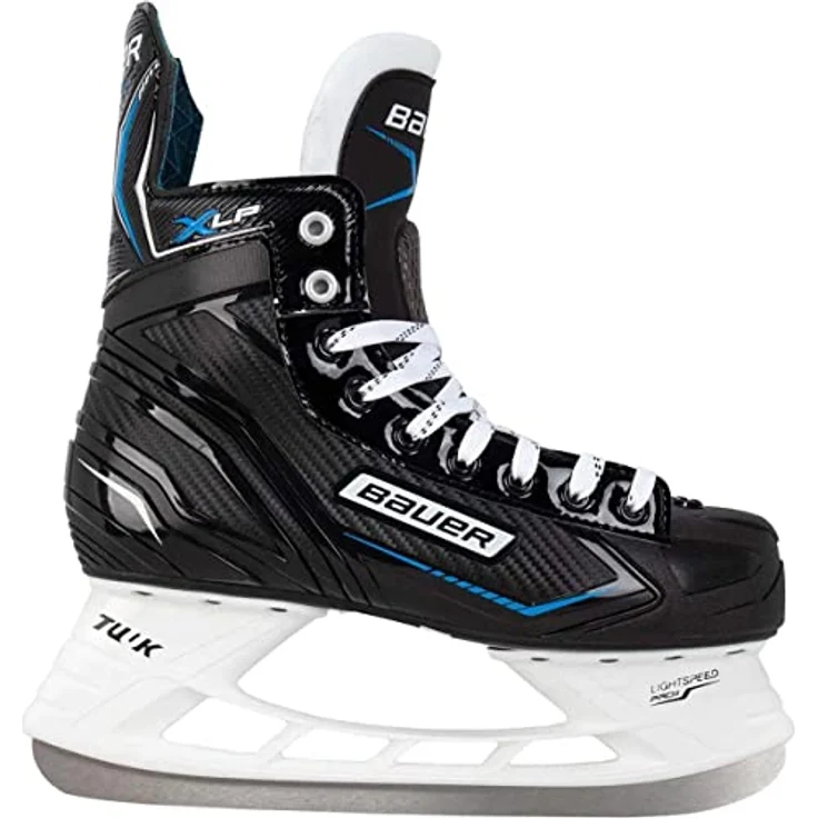 Bauer X-LP, Freizeit-Schlittschuhe im Hockey-Stil mit Anaform-Schaum und Mikrofaser-Liner, Größe 47 – Bild 2