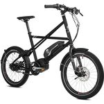 TechniBike UTY 7 by Cooper Bikes – 20 Zoll Ultrakompaktes E-Bike mit Shimano Nexus 7-Gang Nabenschaltung, 504 WH Akku, Dark Thunder
