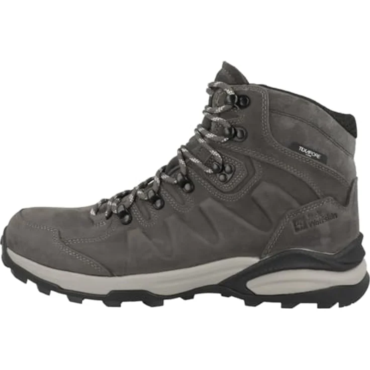 Jack Wolfskin REFUGIO PRIME TEXAPORE MID M, Trekkingschuh aus geöltem Nubukleder, wasserdicht und atmungsaktiv – Bild 1