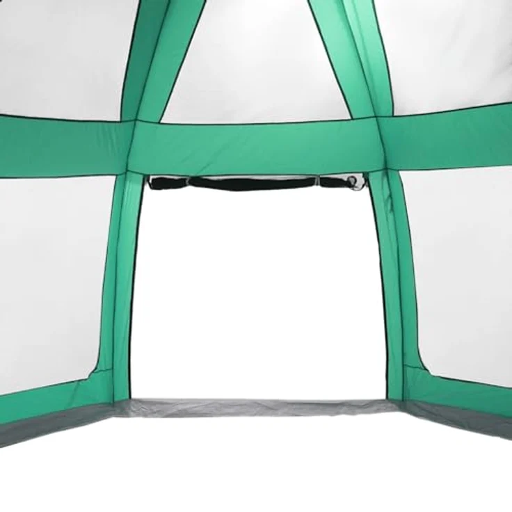 vidaXL Poolzelt, wasserdicht und winddicht, mit abnehmbarem Überzelt, leicht und tragbar, ideal für Camping und Partys, 13.85 kg – Bild 8