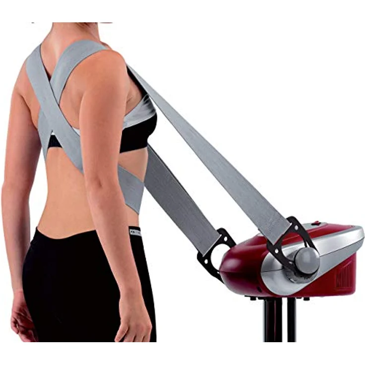 BH Fitness Vibrations-massage Plattform Tactile Tonic Pro, Rot/Grau, One Size (M), G225 – Bild 2