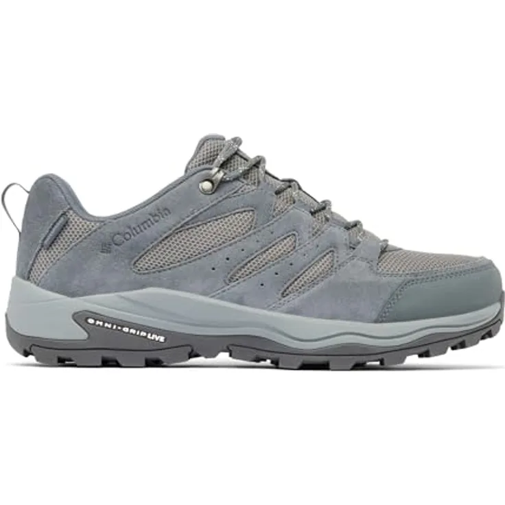 Columbia Redmond™ Iv Low Waterproof, Herren Wanderschuhe mit Gummizehenschutzkappe, grau, Größe 43.5