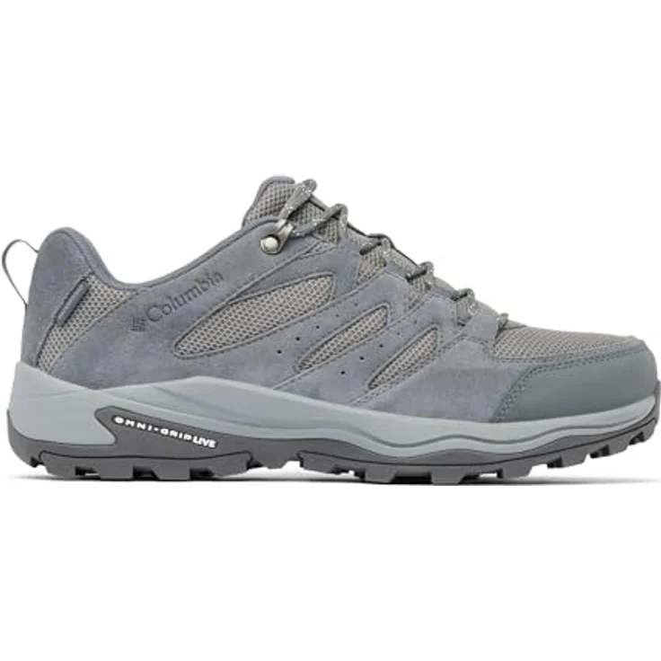 Columbia Redmond™ Iv Low Waterproof, Herren Wanderschuhe mit Gummizehenschutzkappe, grau, Größe 43.5 – Bild 1