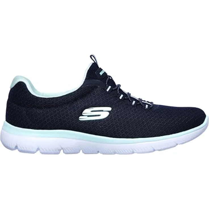 Skechers Sport Womens SUMMITS, Laufschuhe mit Memory Foam für Damen, Blau – Bild 7