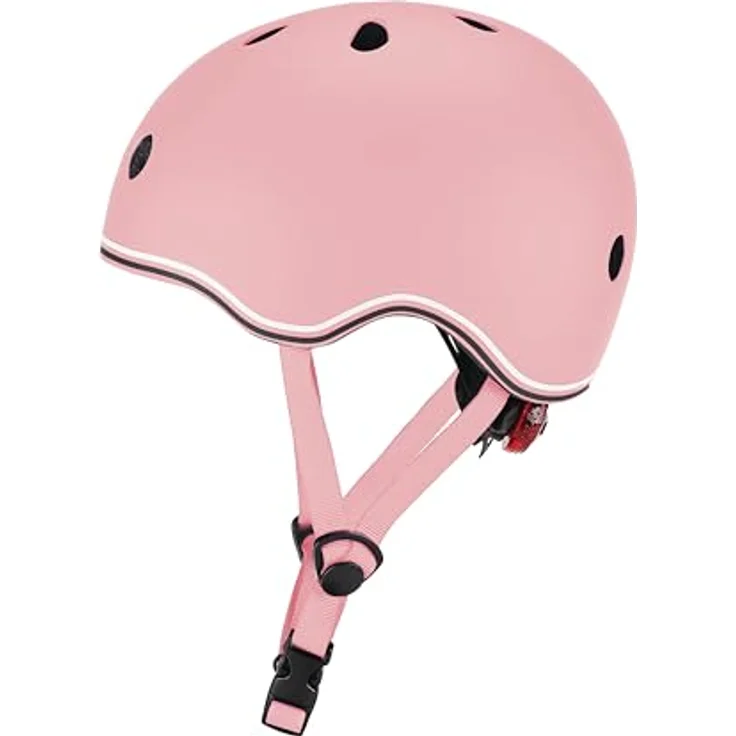 Globber Helm Go Up Lights Pastellrosa – Bild 2