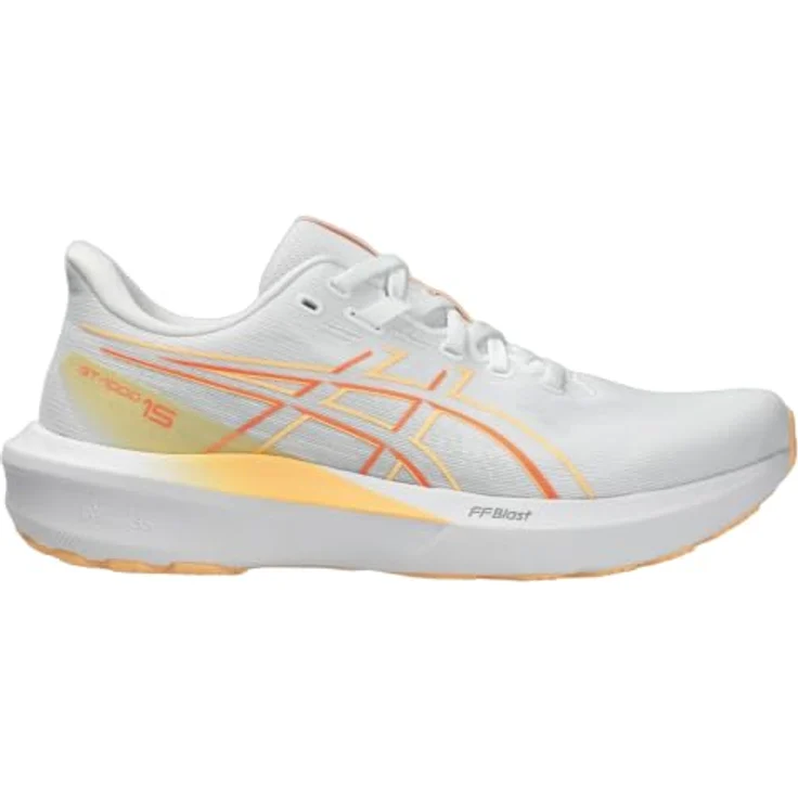 ASICS GT-1000 15, Herren Laufschuh mit FF BLAST Dämpfung und 3D GUIDANCE SYSTEM, Weiß Koralle, Größe 40 – Bild 10