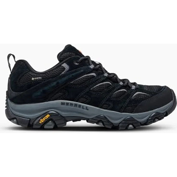 Merrell Moab 3 GTX, wasserdichter und atmungsaktiver Herren Wanderschuh mit Vibram® Laufsohle, schwarz – Bild 2