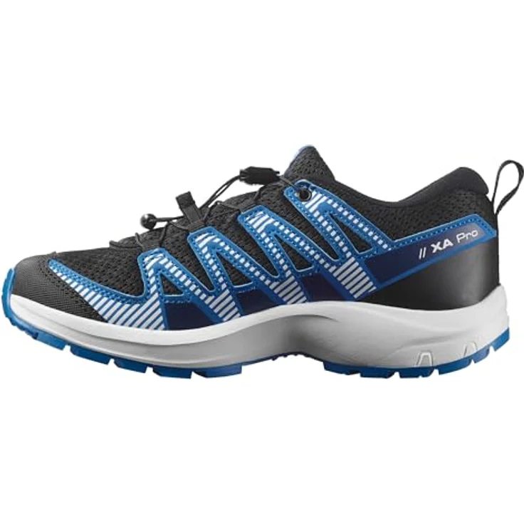 Salomon XA PRO V8 J, Wanderschuh wasserdicht mit Schnellverschluss und Gummi-Profilsohle – Bild 1