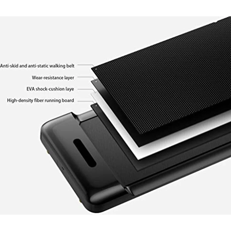 KINGSMITH WalkingPad C2 (Black), Faltbares Laufband mit adaptiver Geschwindigkeitsregelung – Bild 4