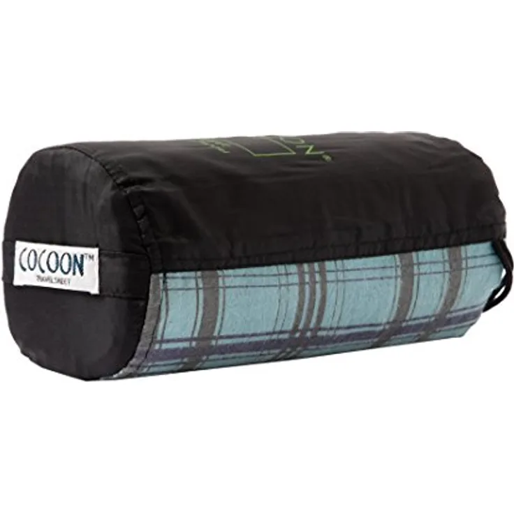 Cocoon TravelSheet Schlafsack, 220 cm, 100% Baumwolle, rechteckig, Wärmeleistung +6,7 °C