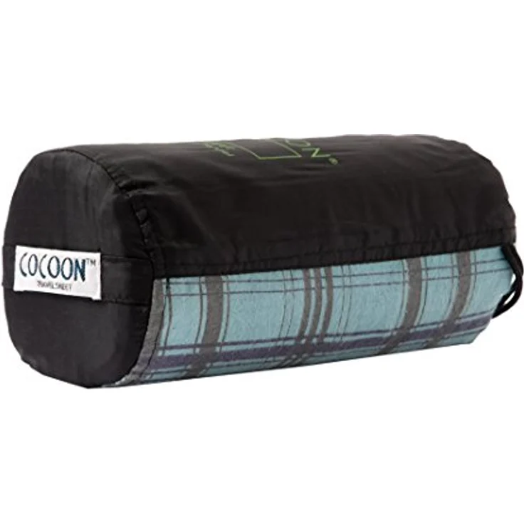 Cocoon TravelSheet Schlafsack, 220 cm, 100% Baumwolle, rechteckig, Wärmeleistung +6,7 °C – Bild 1