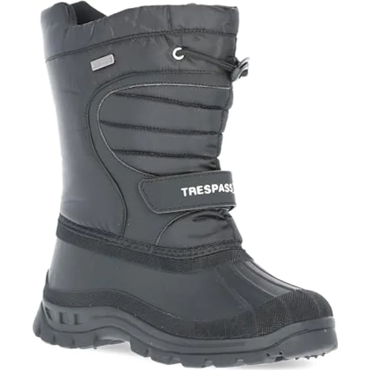 Trespass Dodo, Kinder-Schneemänner Wanderschuhe Größe 31, Gummisohle mit verstellbarem Toggle, PU-Obermaterial, gepolstert
