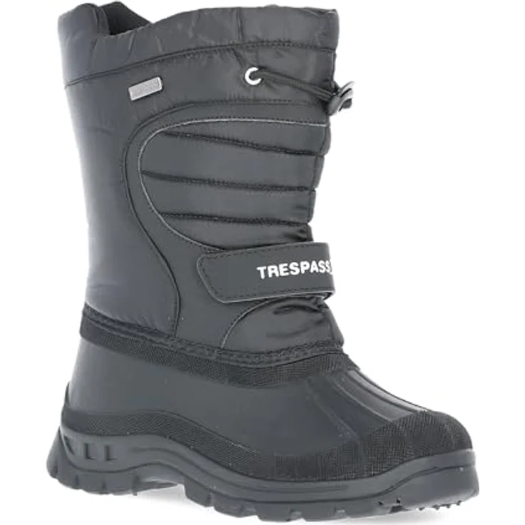 Trespass Dodo, Kinder-Schneemänner Wanderschuhe Größe 31, Gummisohle mit verstellbarem Toggle, PU-Obermaterial, gepolstert – Bild 1