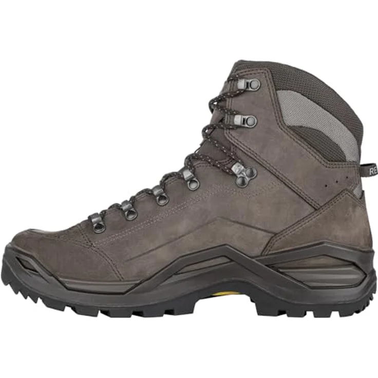 LOWA RENEGADE EVO GTX MID W, wasserdichte Wanderschuhe für breite Füße, espresso/seegras, 42.5 – Bild 3