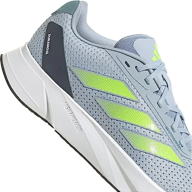 adidas Duramo SL Damen Laufschuhe, atmungsaktives Mesh-Obermaterial, Lightmotion Zwischensohle, blau, Größe 36 – Bild 8