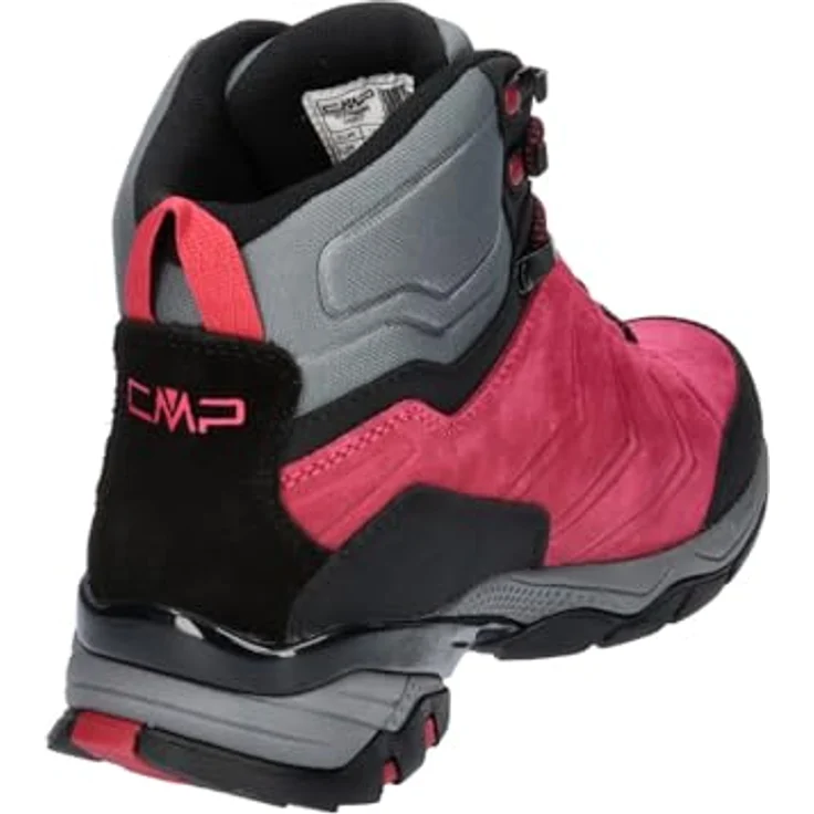 CMP MELNICK MID WMN TREKKING SHOES WP, wasserdichte Outdoorschuhe mit knöchelhohem Schaft und griffiger Gummi-Sohle – Bild 6