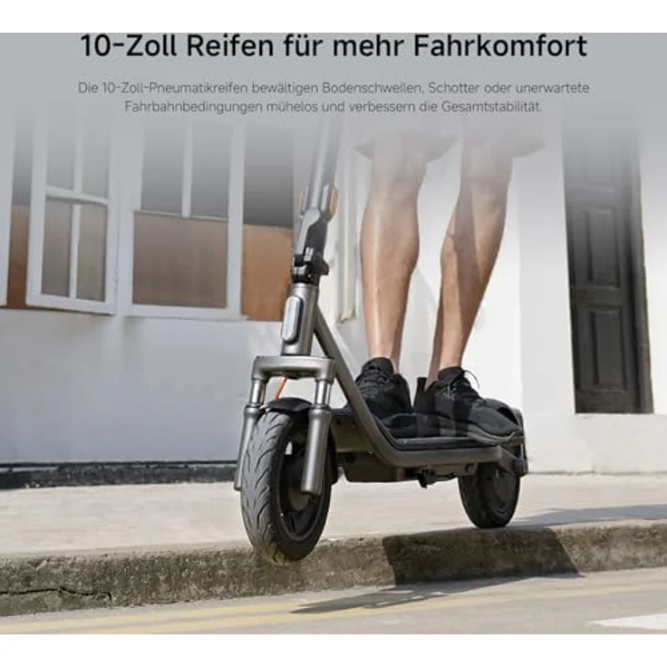 XIAOMI Electric Scooter 6 Lite E-Scooter, 10 Zoll Luftreifen, 25 km Reichweite, 500W Motor, IPX4, Schwarz – Bild 5