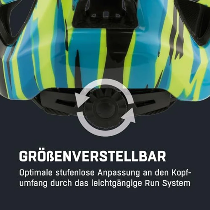 ALPINA PICO FASH Fahrradhelm, Beleuchtet, Leicht, Bruchfest mit Fliegennetz und Lüftungsöffnungen – Bild 5