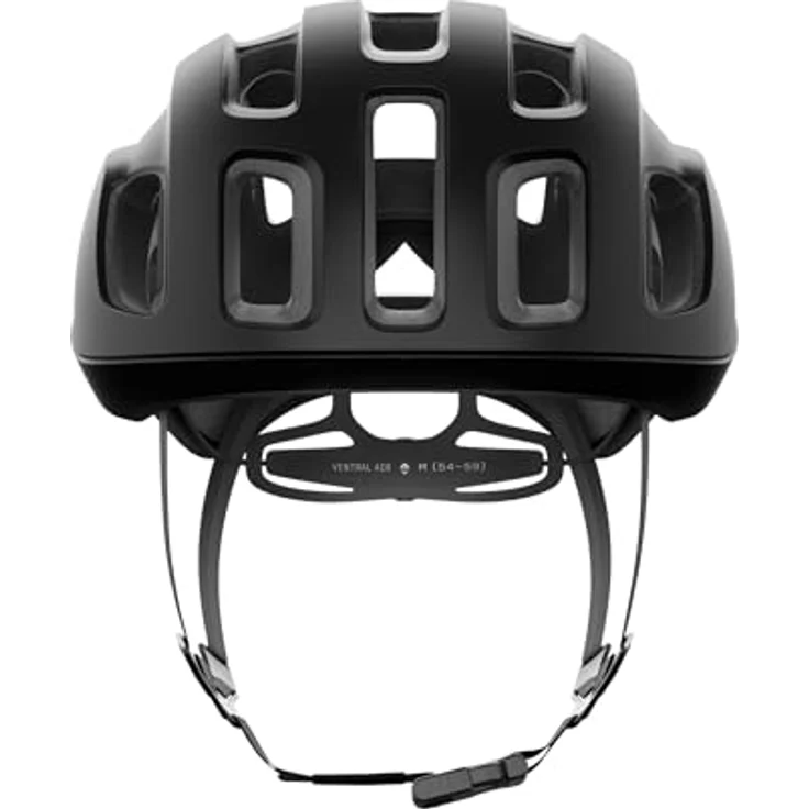 POC Ventral Air MIPS, leichter Fahrradhelm mit optimaler Belüftung und individuellem Sitz, schwarz, Größe M – Bild 2