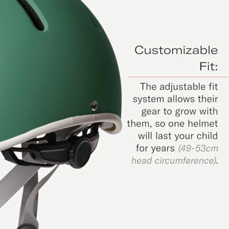 Thousand Kids Fahrradhelm Junior, Velohelm für Kopfgrößen 49-53 cm – Bild 3
