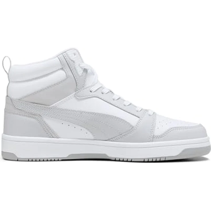 PUMA Rebound v6 Sneakers Senior, knöchelhoch mit SOFTFOAM+ Dämpfung und wasserabweisendem Obermaterial, schwarz – Bild 5
