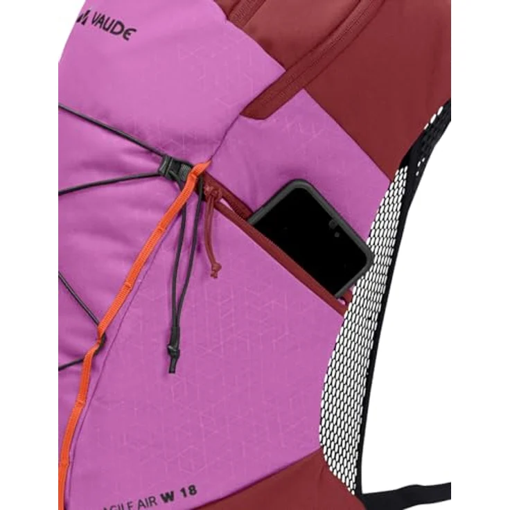 VAUDE Women's Agile Air 18, Kompakter Wanderrucksack für Damen mit Aeroflex-3D Rückensystem, in recyceltem Polyester – Bild 5