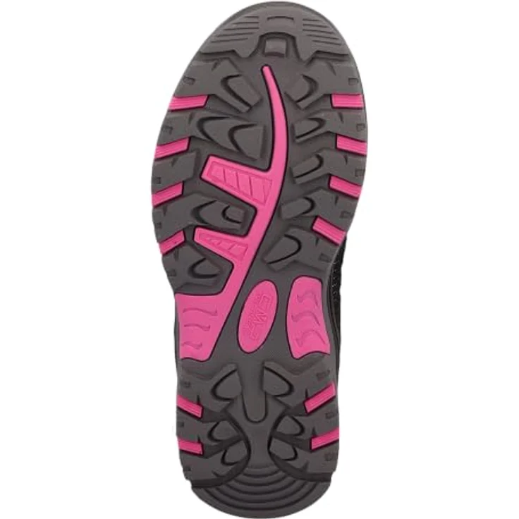 CMP Kids Kiruna Mid FITGO Fleece WP, Kinder Trekkingschuhe in Antracite-Festival, Größe 31, für Wandern – Bild 6