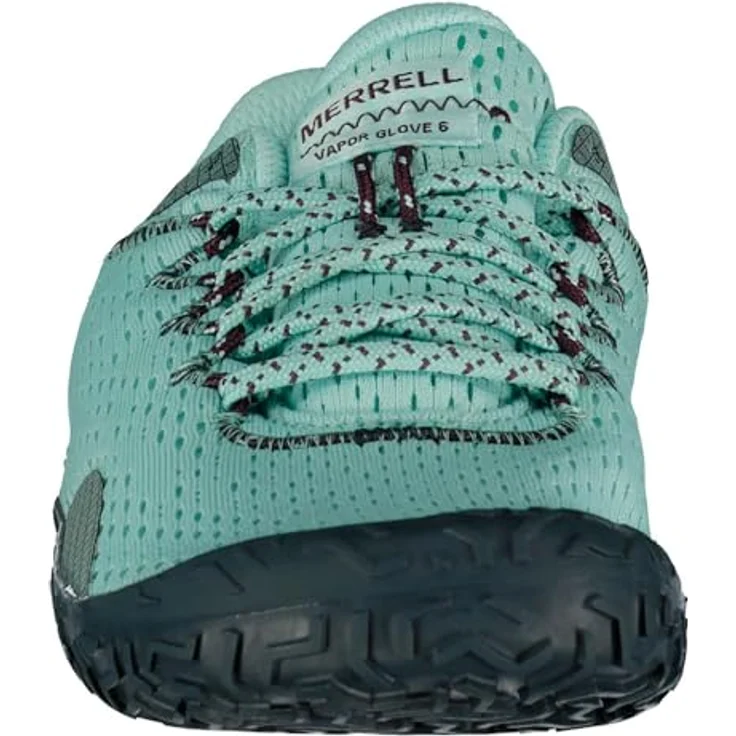 Merrell Vapor Glove 6, Damen Barfussschuhe für Trailrunning, 6 mm Höhe, atmungsaktives Grün, recycelte Materialien – Bild 7