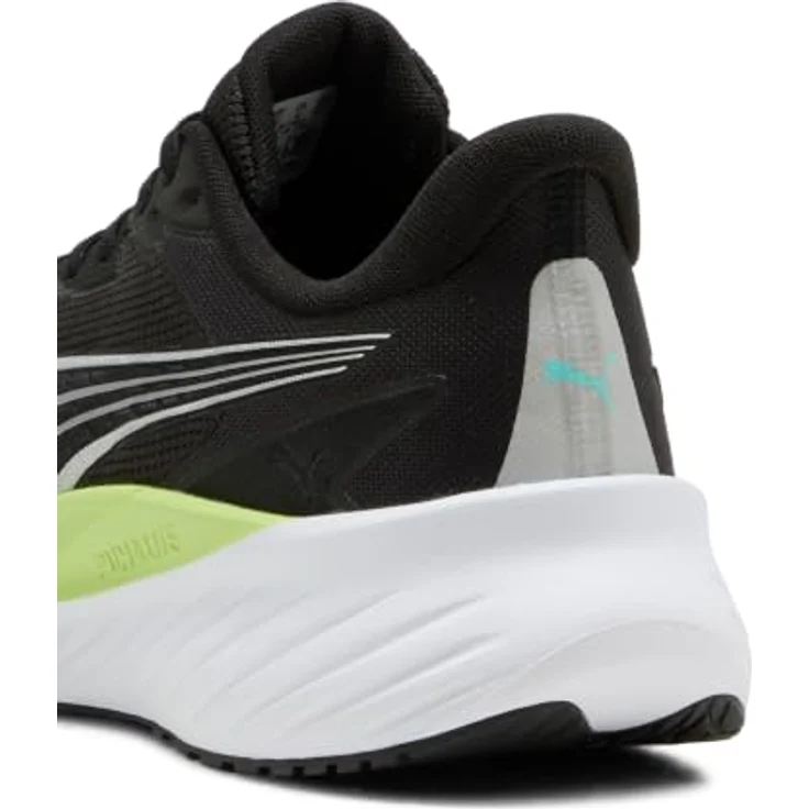 PUMA Pounce Lite 2 Herren Laufschuh, ultraleichter Komfort mit PROTREAD Sohle, Black-Intense Mint-Sunny Lime, Schuhgröße: 44 EU – Bild 3