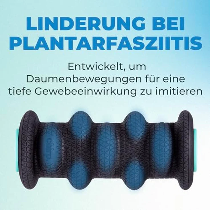 Chirp Chirp Wheel XR Fußmassageroller, 2-Zoll Massagegerät für gezielte Tiefengewebsmassage bei Plantarfasziitis und Fußermüdung, ergonomisches Design mit rutschfester Oberfläche – Bild 4