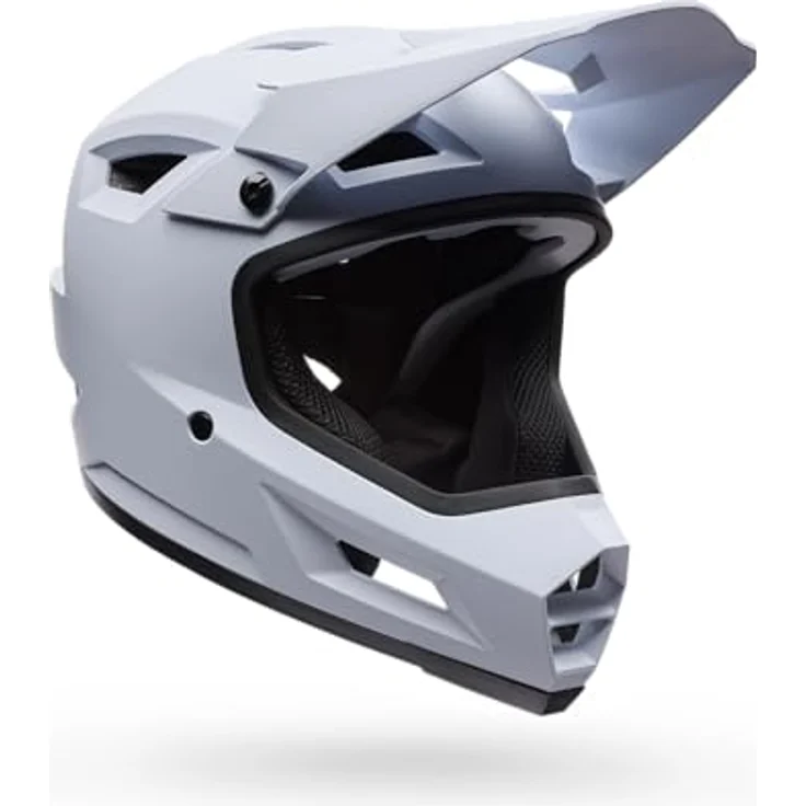 Bell Sanction 2, Downhillhelm mit ventilierter DH Air-Polsterung und 14 Belüftungsöffnungen, Weiß L – Bild 3