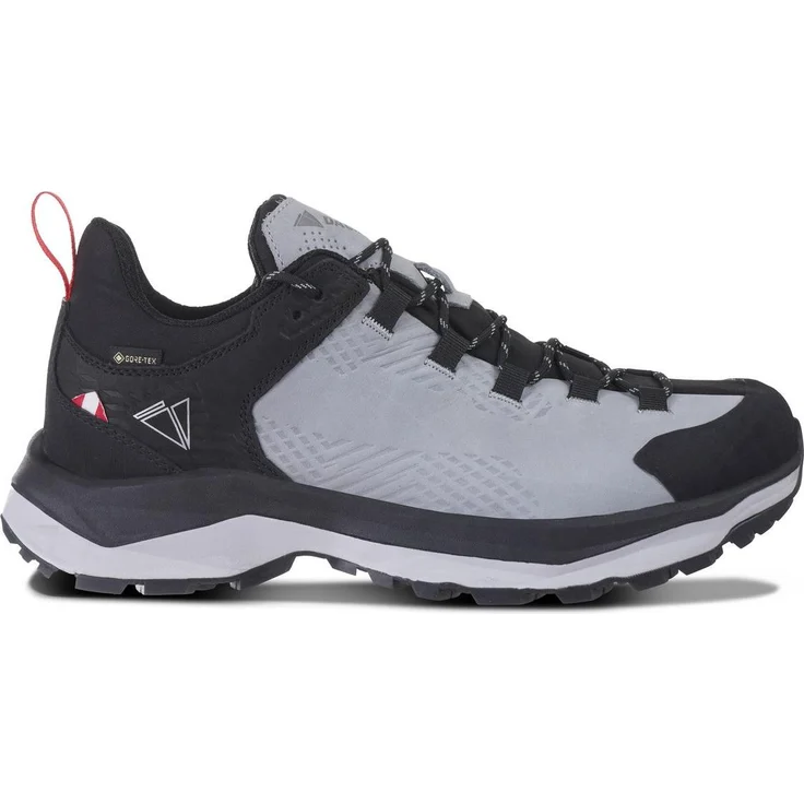 Dachstein Silvretta LC GTX LFF Herren Low-Cut Trekkingschuh, wasserdicht mit GORE-TEX, robustes Obermaterial, Farbe: LIGHT GREY, Größe: 10