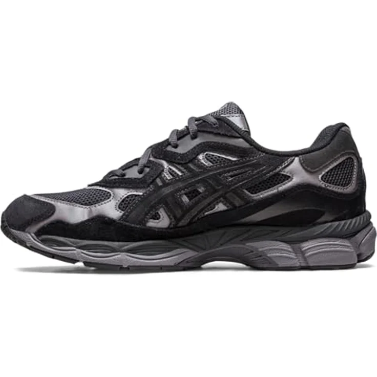 ASICS GEL-NYC, Sneaker mit GEL™-Technologie und rutschfester Gummi-Sohle, Graphitgrau/Schwarz – Bild 4