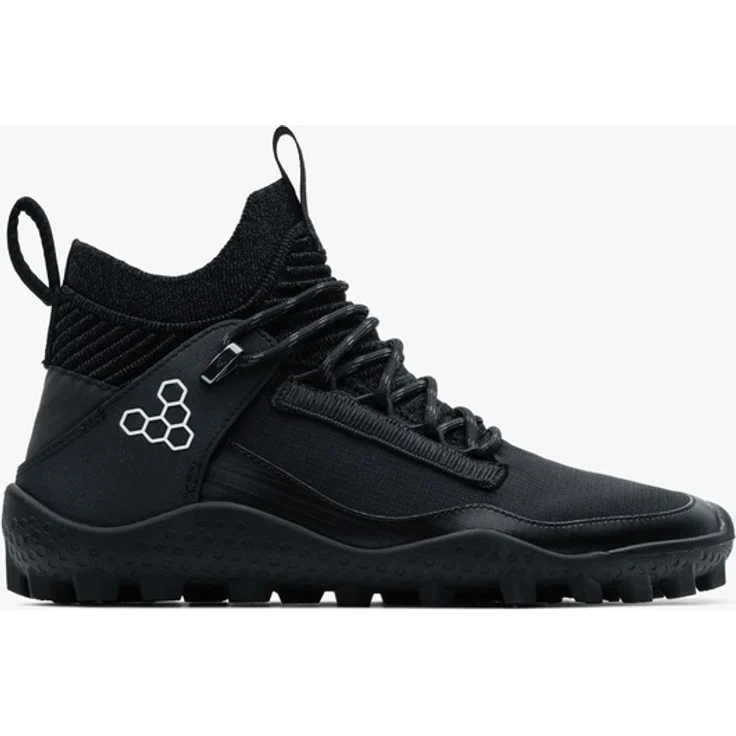 Vivobarefoot Magna Lite WR SG, Damen Wanderschuhe mit wasserdichter Membran, Triple Schwarz