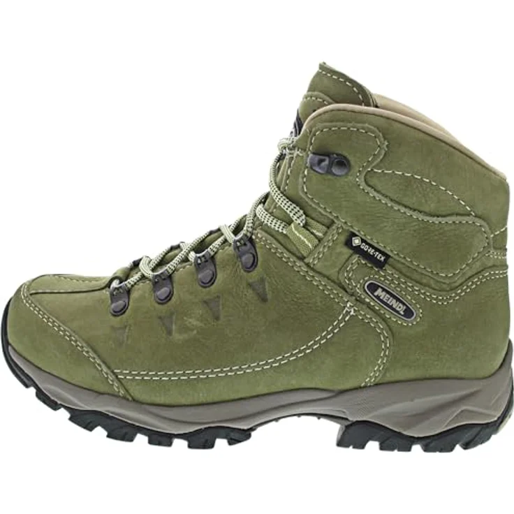 Meindl Ohio Lady 2 GTX, Wanderschuhe aus Nubukleder mit Gore-Tex und Meindl Magic Light Trail Sohle, PISTAZIE, Größe 39.5 – Bild 1