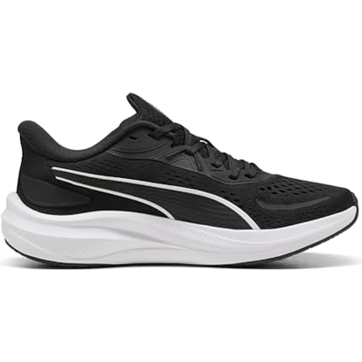 Puma Skyrocket Lite 2, Unisex Laufschuhe mit ultraleichter PUMALITE Dämpfung und SOFTFOAM+ Innensohle, Schwarz (44.5) – Bild 5