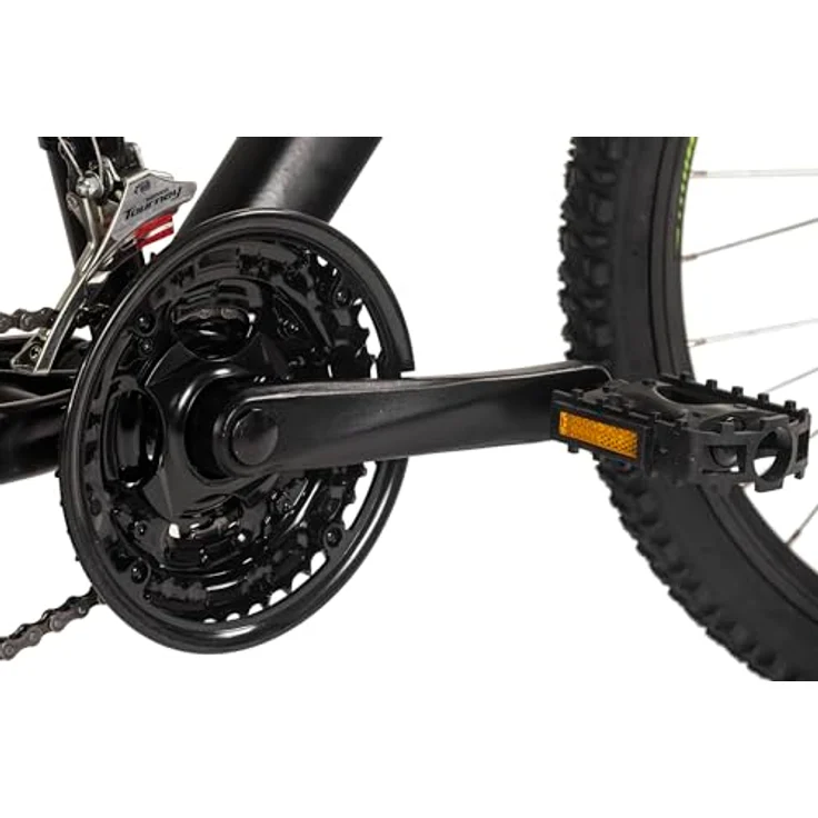 WYLD Sharp 3.0 Hardtail Mountainbike 26'', Schwarz, 21-Gang-Shimano, Federgabel, mechanische Scheibenbremsen, Rahmenhöhe 46/51 cm – Bild 3