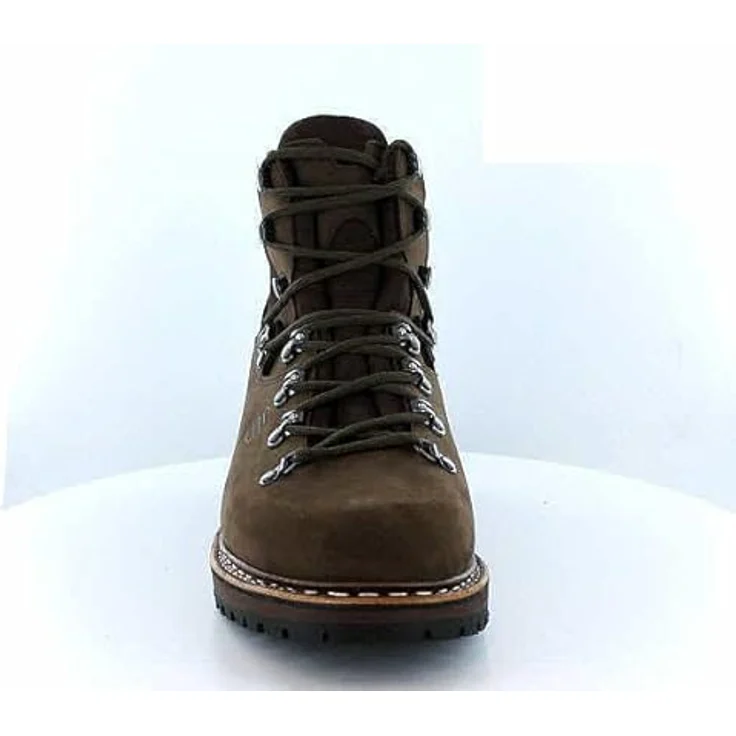 Hanwag Herren Bergler Wanderschuhe, ideal zum Bergsteigen, Größe 44.5, Braun – Bild 2