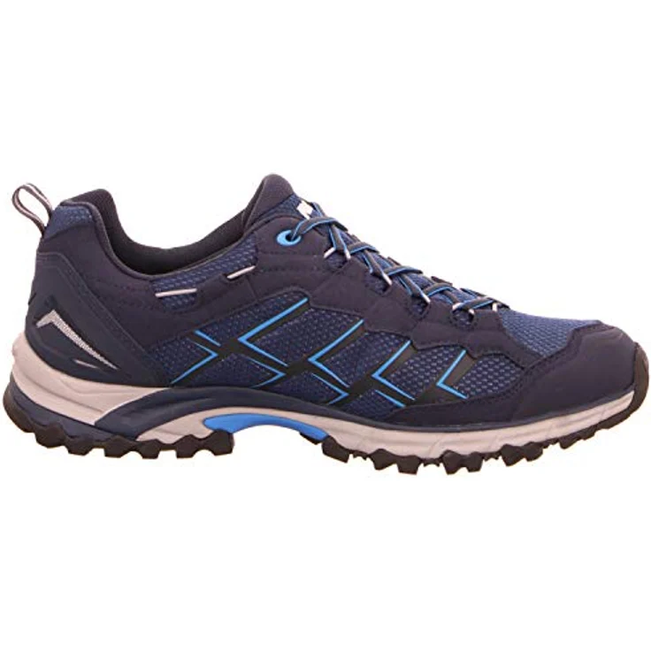 Meindl Caribe GTX, Trekkingschuh aus Velour und Mesh mit GORE-TEX Futter, marine | blau – Bild 6