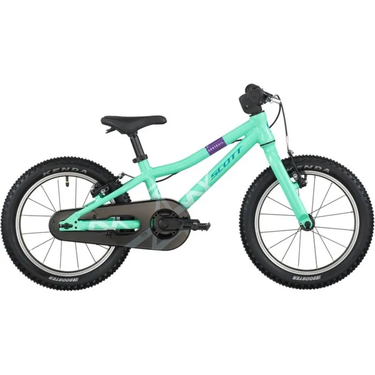 Scott Contrail 160, Jugendfahrrad für Kinder mit 16 Zoll, Spring Green, kinderspezifische Komponenten für optimales Handling