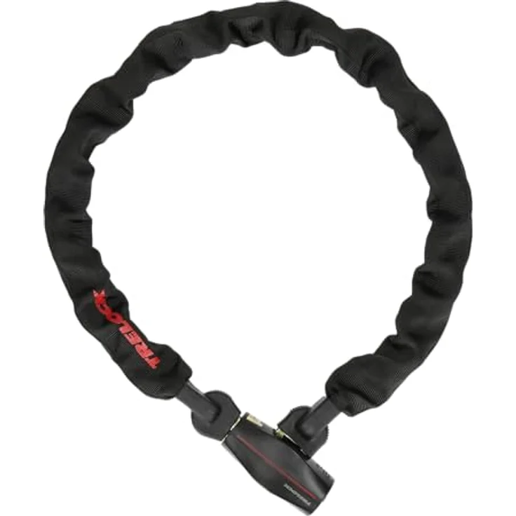 Trelock Kettenschloss 110 cm D 9,5 mm BC 680/110/9,5 schwarz ohne Halter – Bild 4