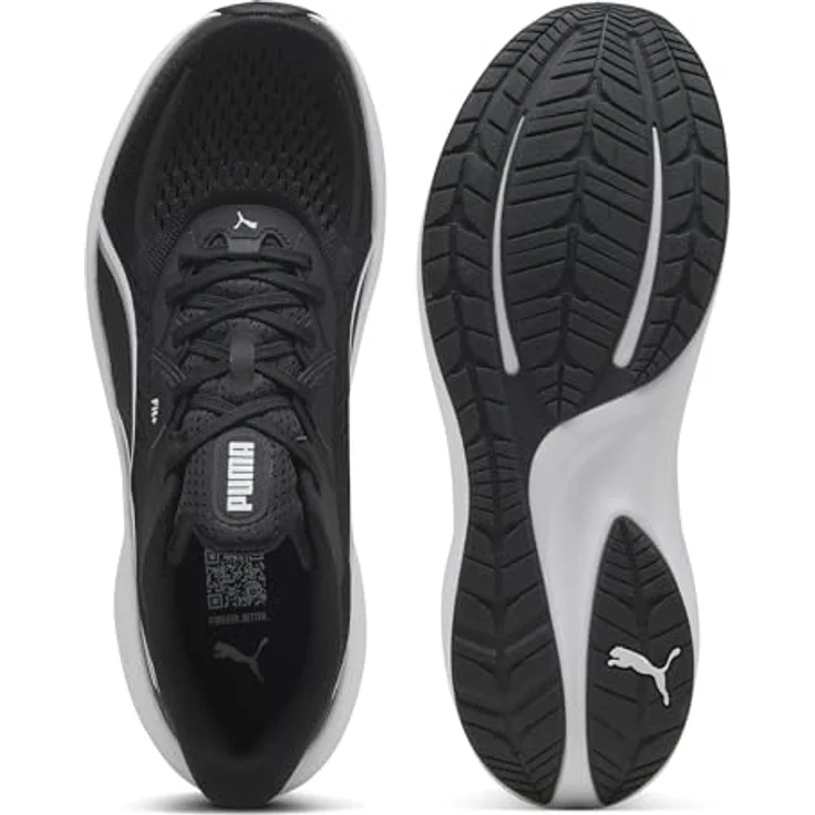 PUMA Skyrocket Lite 2 Laufschuhe, ultraleichte Dämpfung mit SOFTFOAM+, Schwarz, EU 39 – Bild 6