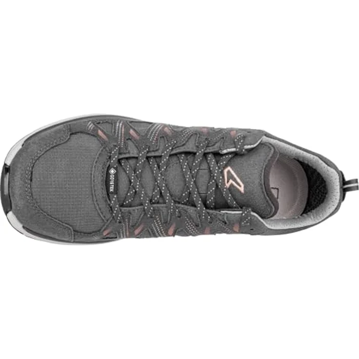 Lowa Innox Evo II GTX, All-Terrain Wanderschuh aus Textil/Mikrofaser, wasserdicht, asphalt/lachs, Modell 2024 – Bild 5
